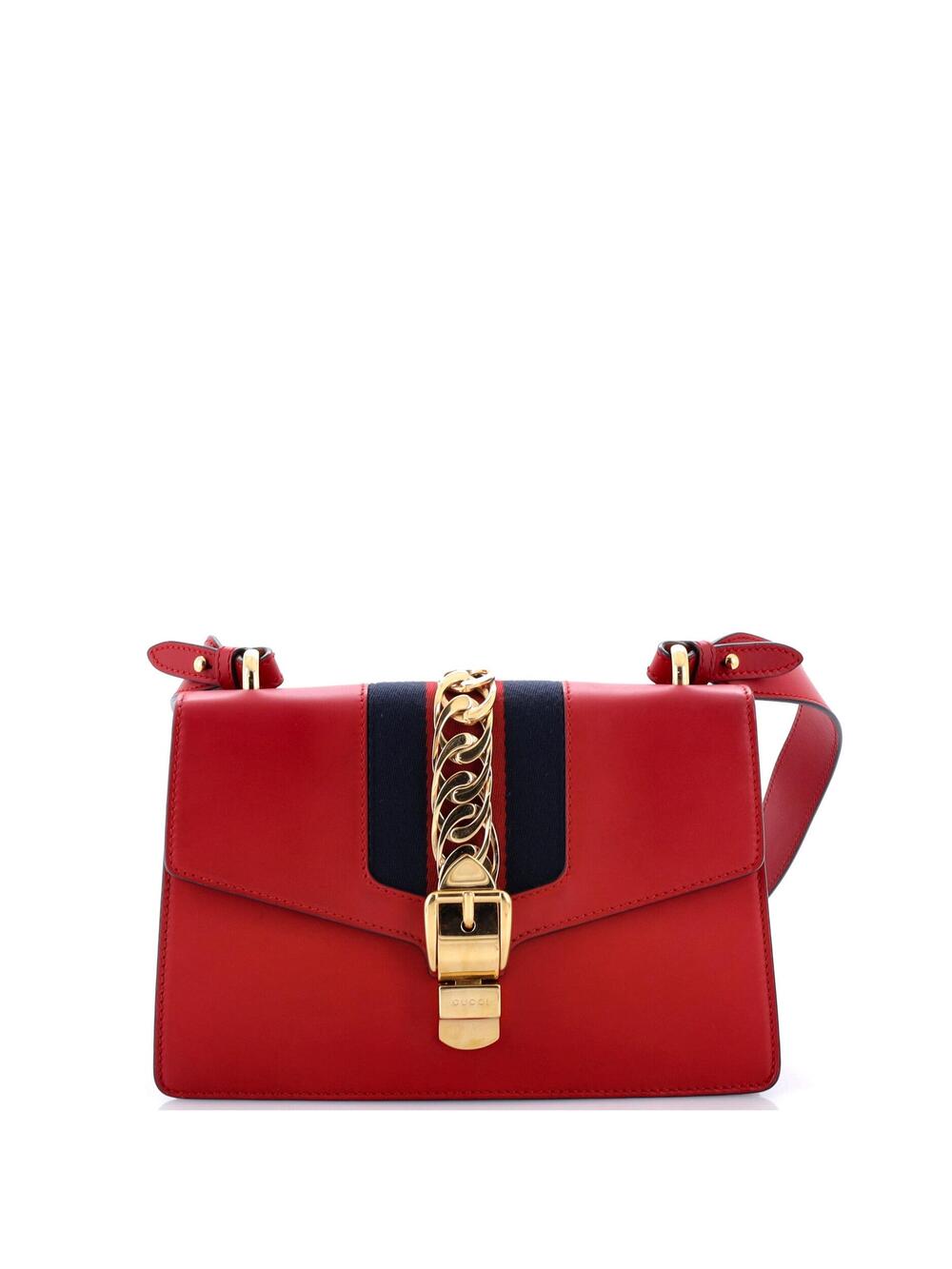 Gucci Sylvie Shoulder Bag Leather Small #366065G10B